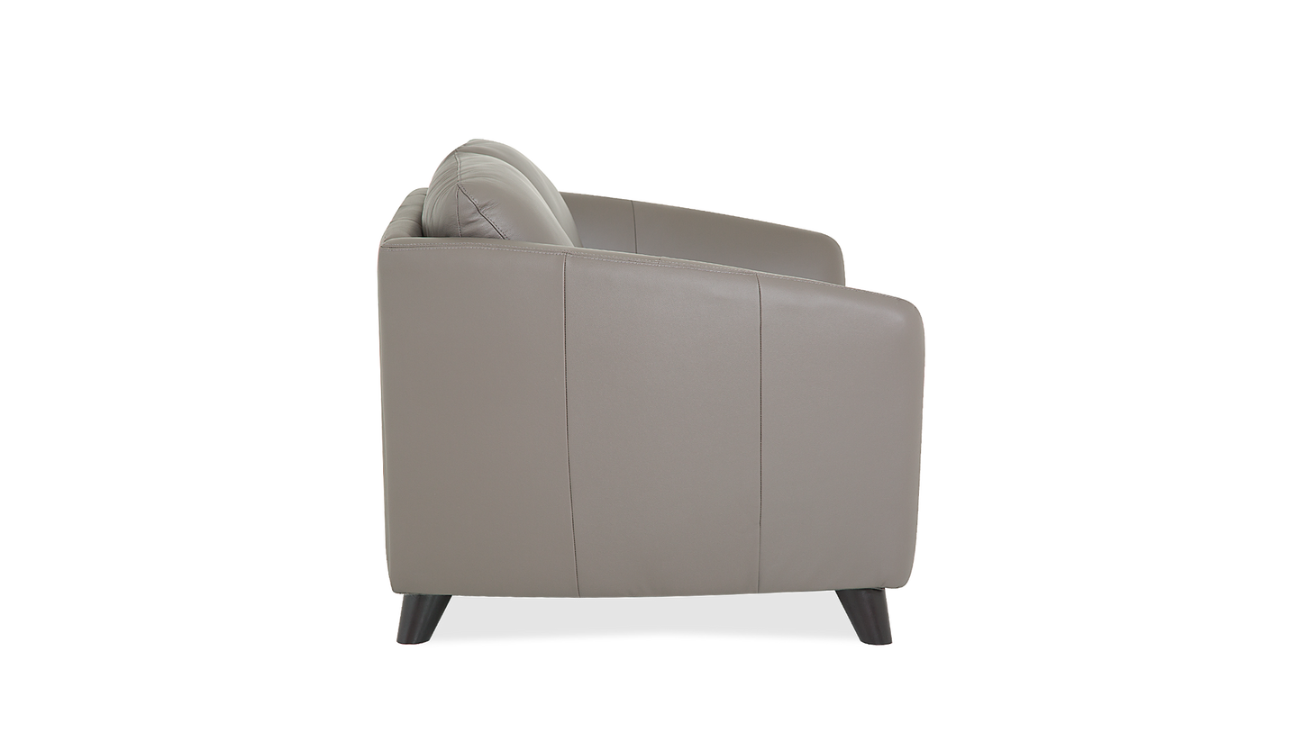Alula Leather/Fabric Loveseat