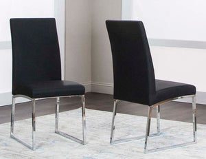 Classic Polyurethane/Stainless Steel Side Chair