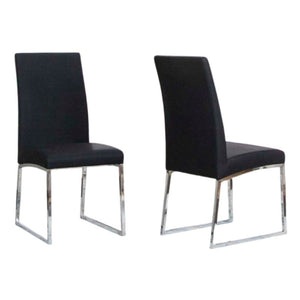 Classic Polyurethane/Stainless Steel Side Chair