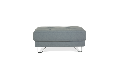 Seattle Leather/Fabric Ottoman