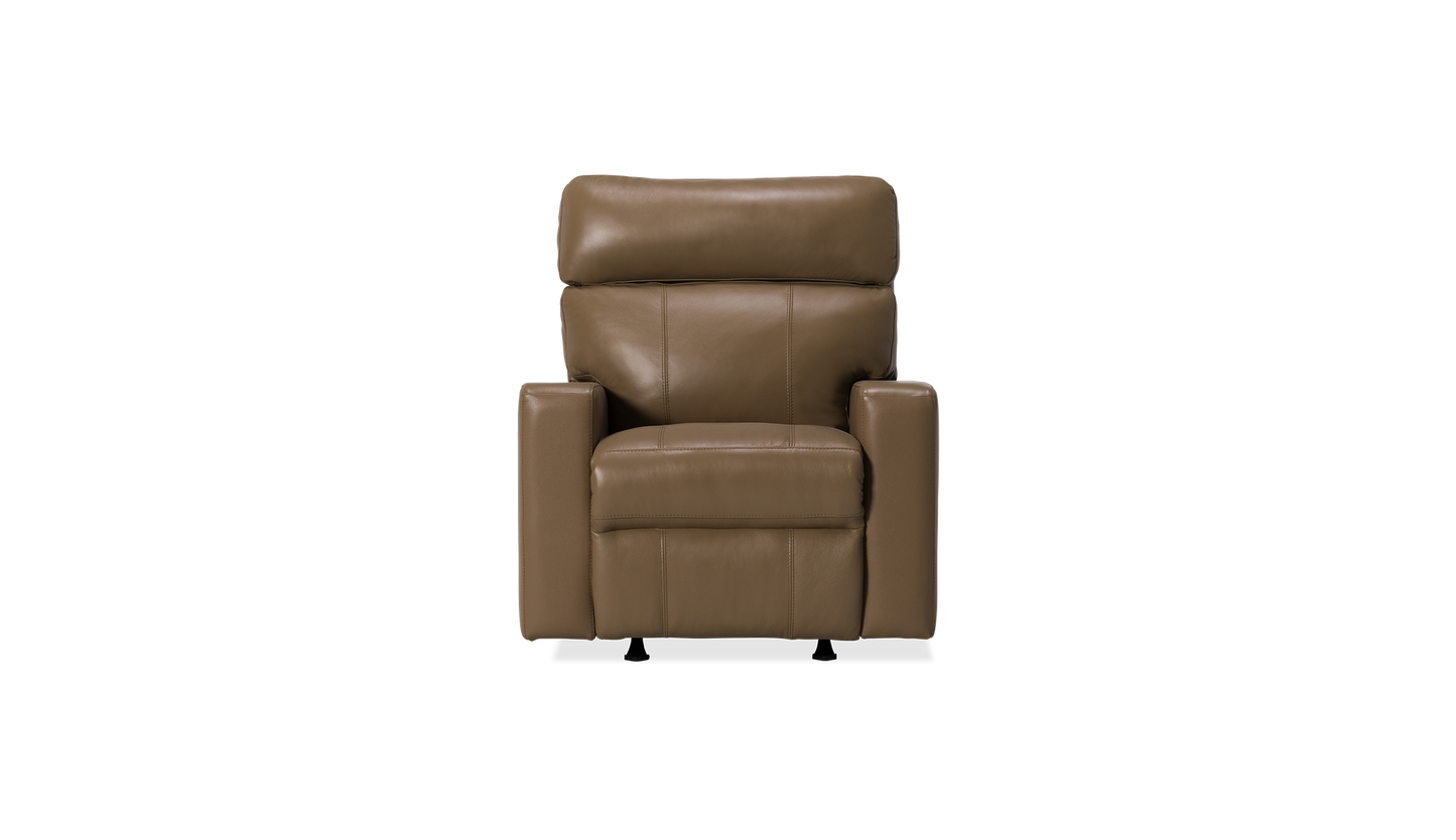 Oakwood Leather/Fabric Recliner