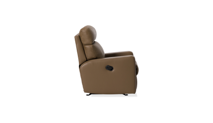 Oakwood Leather/Fabric Recliner