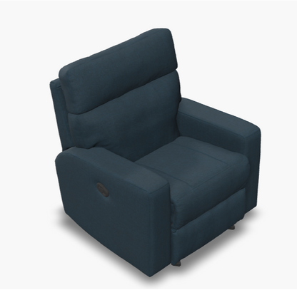 Oakwood Leather/Fabric Recliner