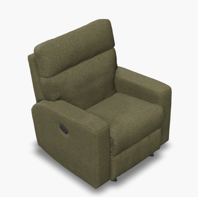 Oakwood Leather/Fabric Recliner