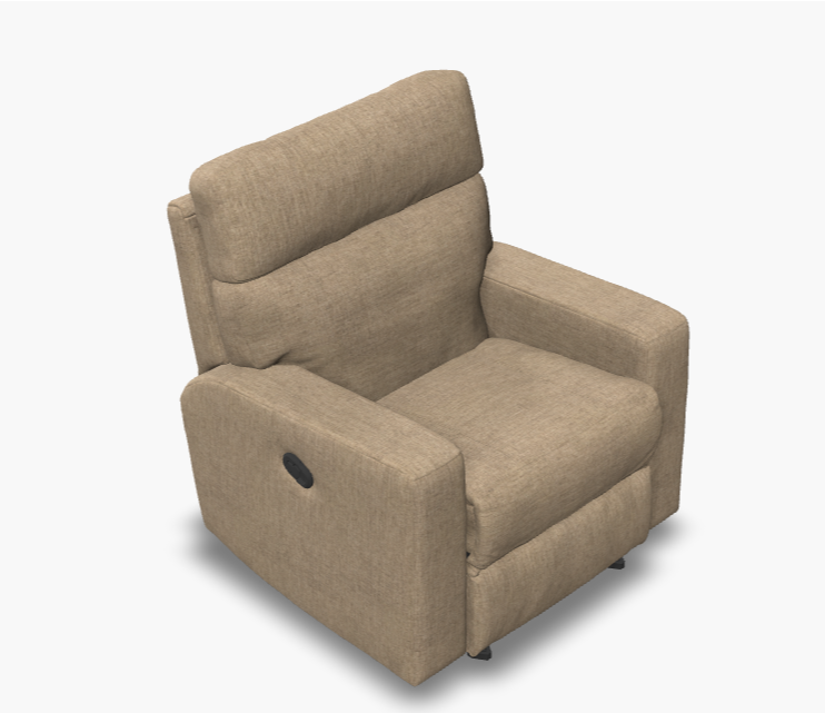 Oakwood Leather/Fabric Recliner