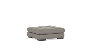 Miami Leather/Fabric Ottoman