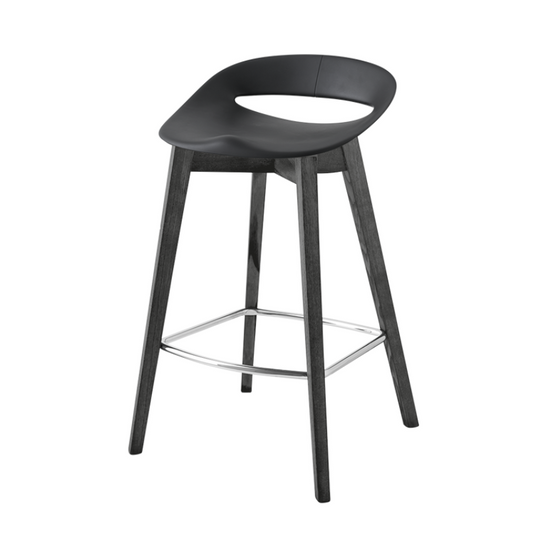 Cosmopolitan Stool Wood/Metal legs